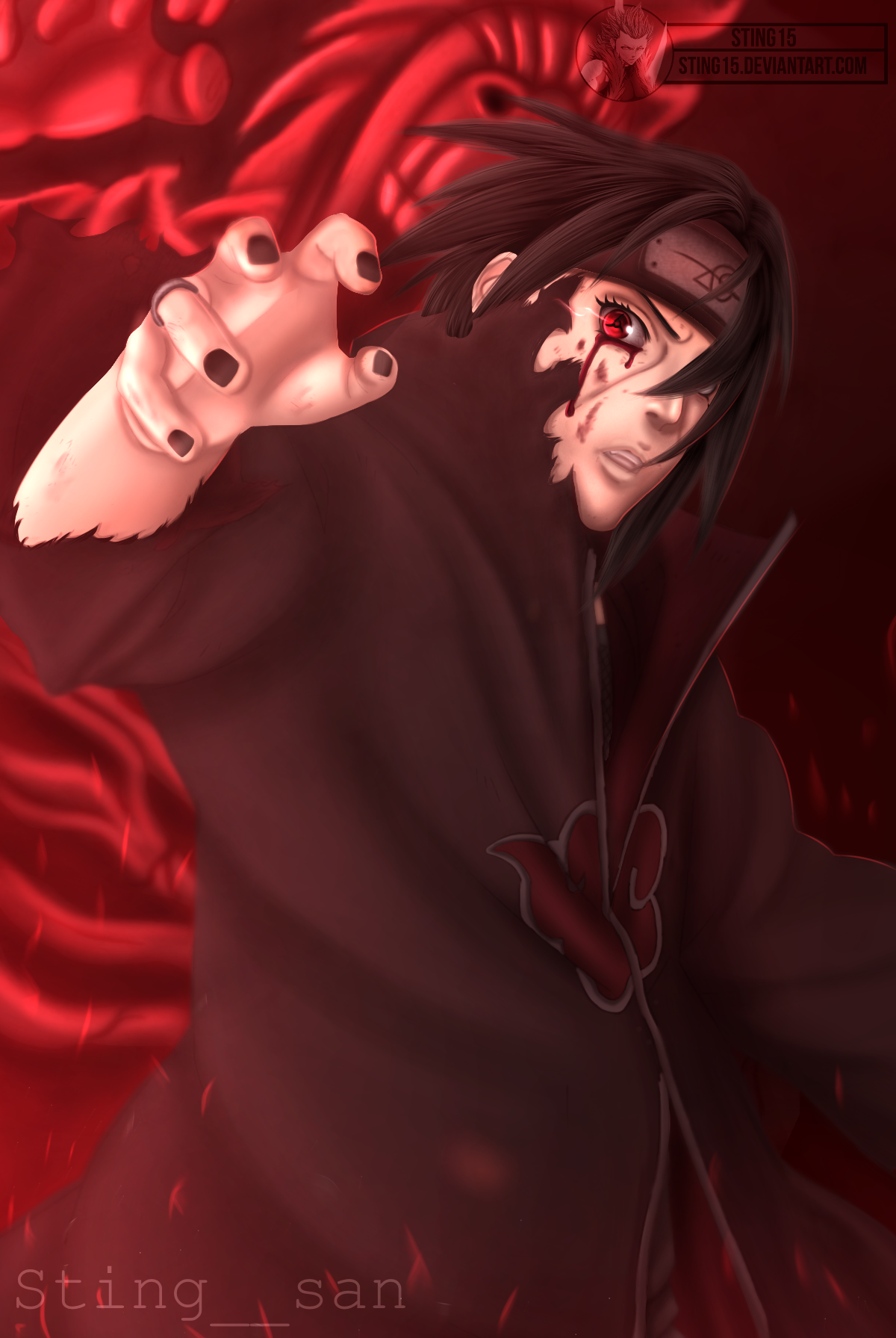 Uchiha Itachi - Naruto Shippuden by WermaC on DeviantArt