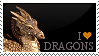 Dragons stamp by Grinmir-stock
