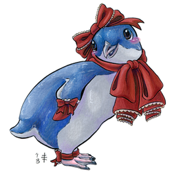 Little Blue Lolita Penguin
