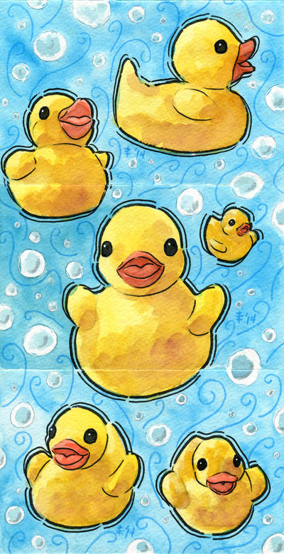Tea Ducks (Full) by AnimeGirlMika