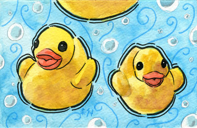 Tea Ducks (Katrina) by AnimeGirlMika