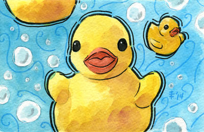 Tea Ducks (Krystal) by AnimeGirlMika