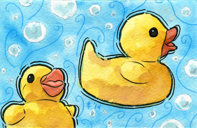 Tea Ducks (Denise) by AnimeGirlMika