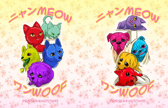 Nyan Meow Book Cover Design