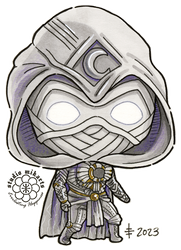 Chibi Moon Knight for Exie
