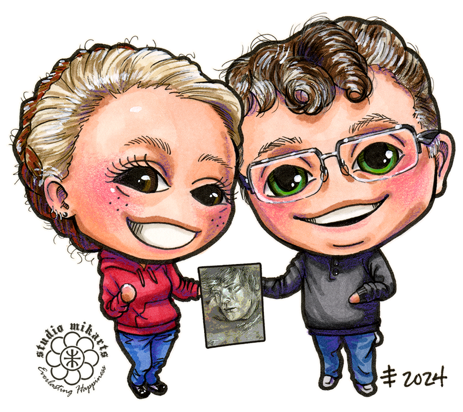 Chibi Mika and Sean Astin