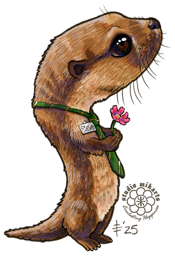 Chibi Steve the Otter for Mom