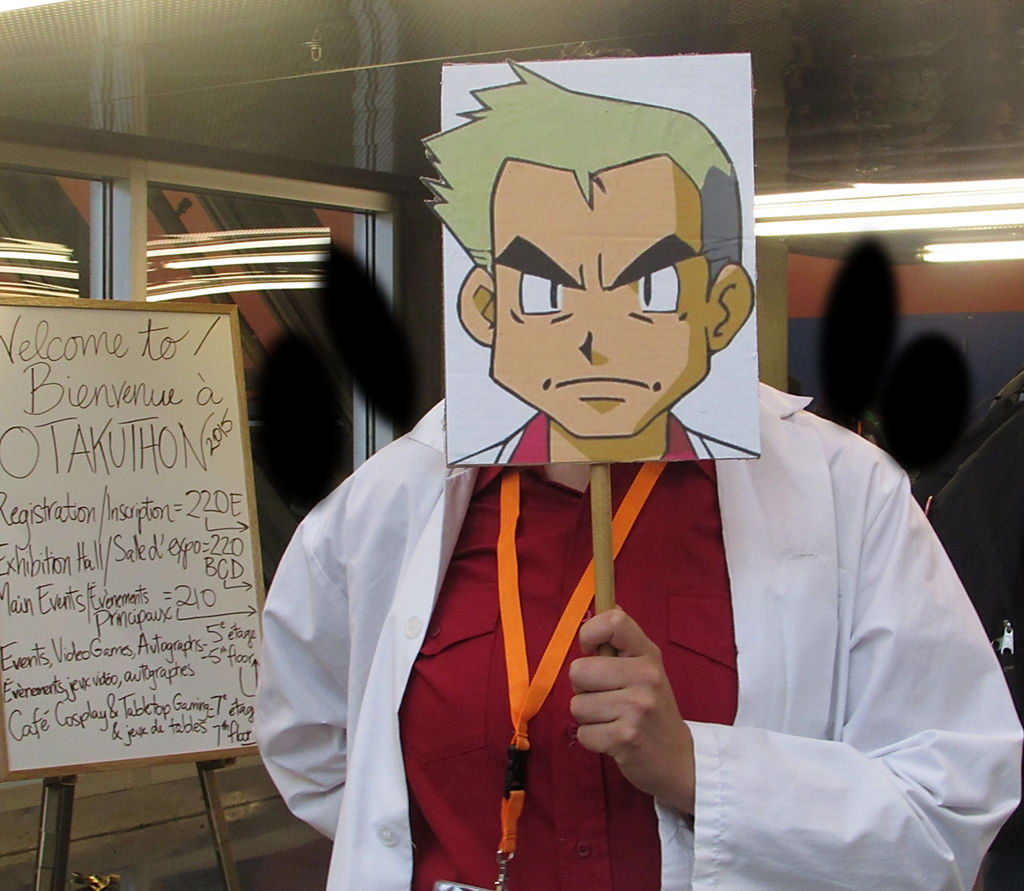 It's Professor Oak by J25TheArcKing on DeviantArt