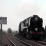 Southern Railway 34046 'Braunton' at Starcross