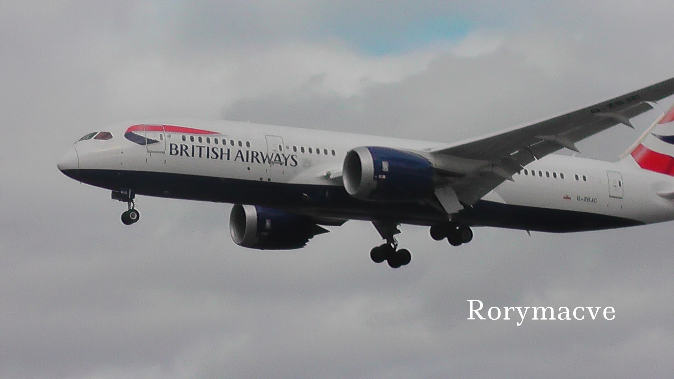 British Airways Boeing 787-8 Dreamliner G-ZBJC