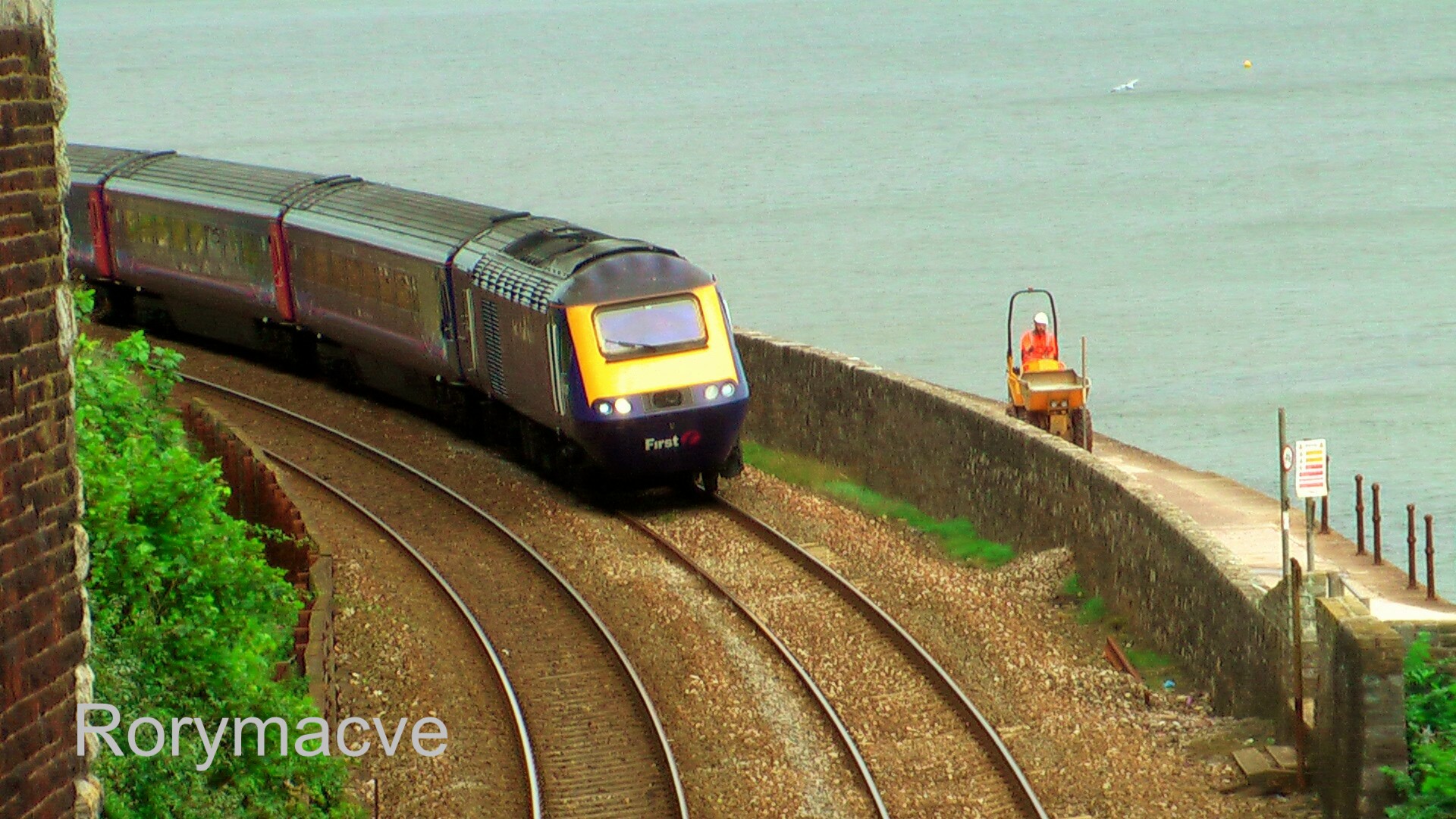 First Great Western HST at Teignmouth