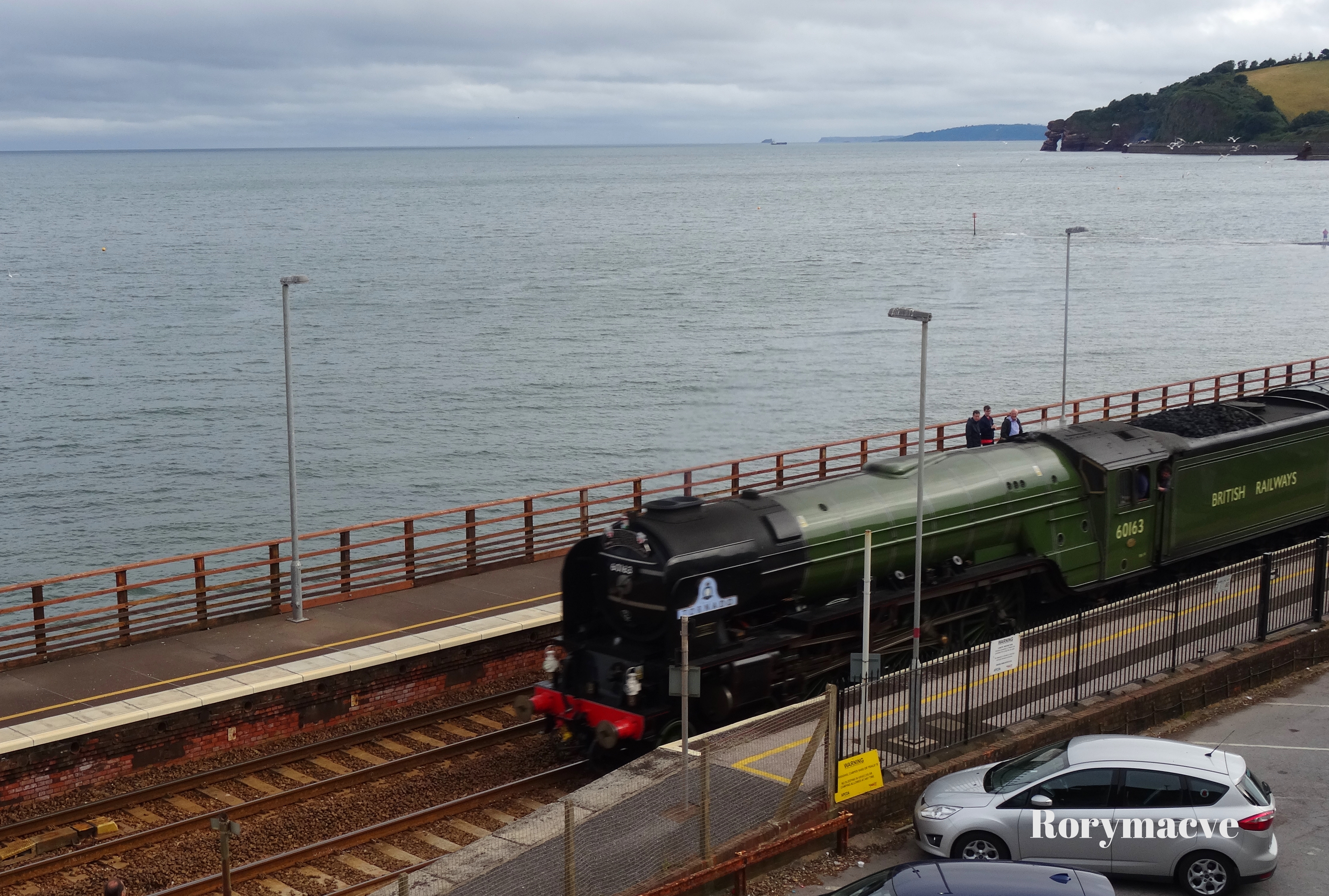 LNER 60163 'Tornado' at Dawlish