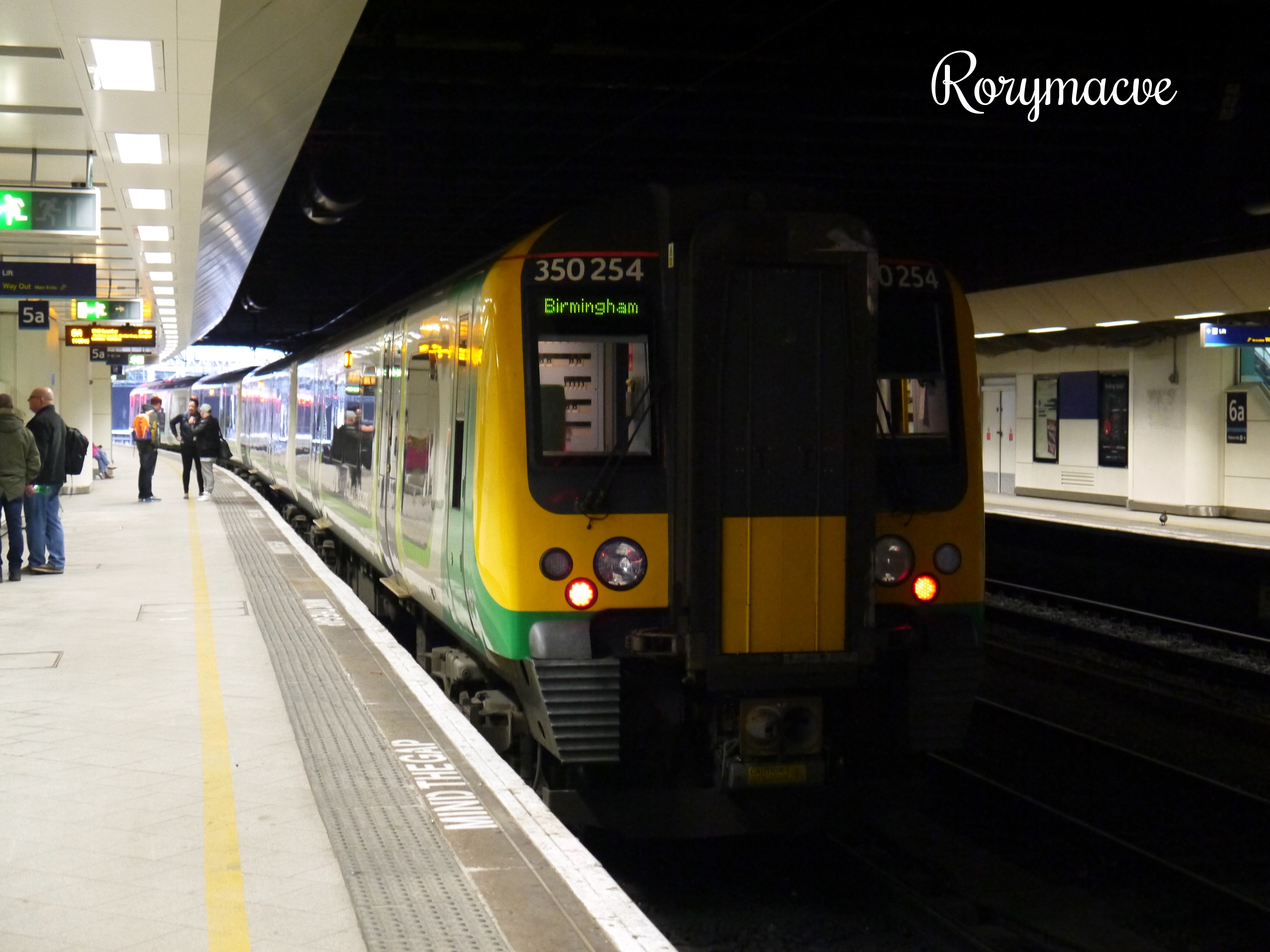 London Midland 350254 at Birmingham New Street