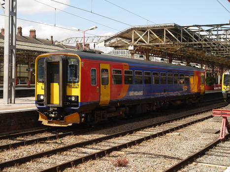 East Midlands Trains 153374 at Crewe