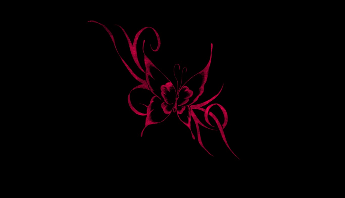 Pink Butterfly on Black Background by Missliss40 on DeviantArt Pink Butterfly on Black Background by Missliss40 on DeviantArt