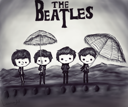 The Beatles - chibi