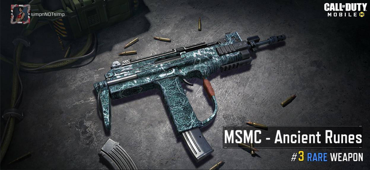 MSMC Ancient Runes on Call Of Duty Mobile by alfo23 on DeviantArt