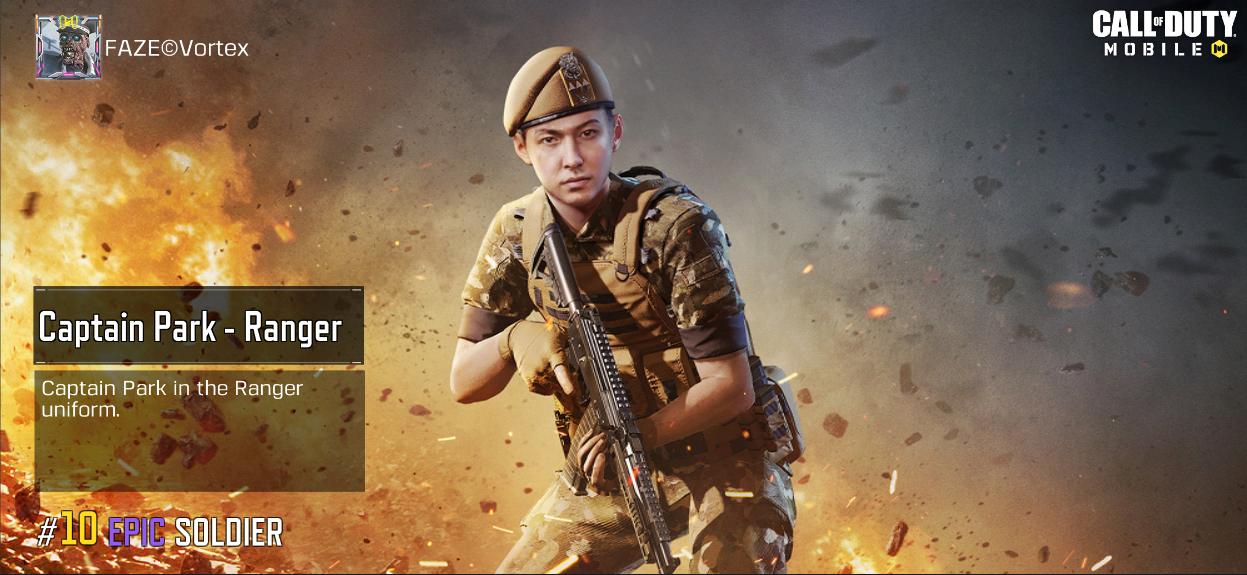 Captain Park - Ranger (COD Mobile) by alfo23 on DeviantArt