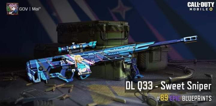 DL Q33 - Sweet Sniper (COD Mobile) by alfo23 on DeviantArt