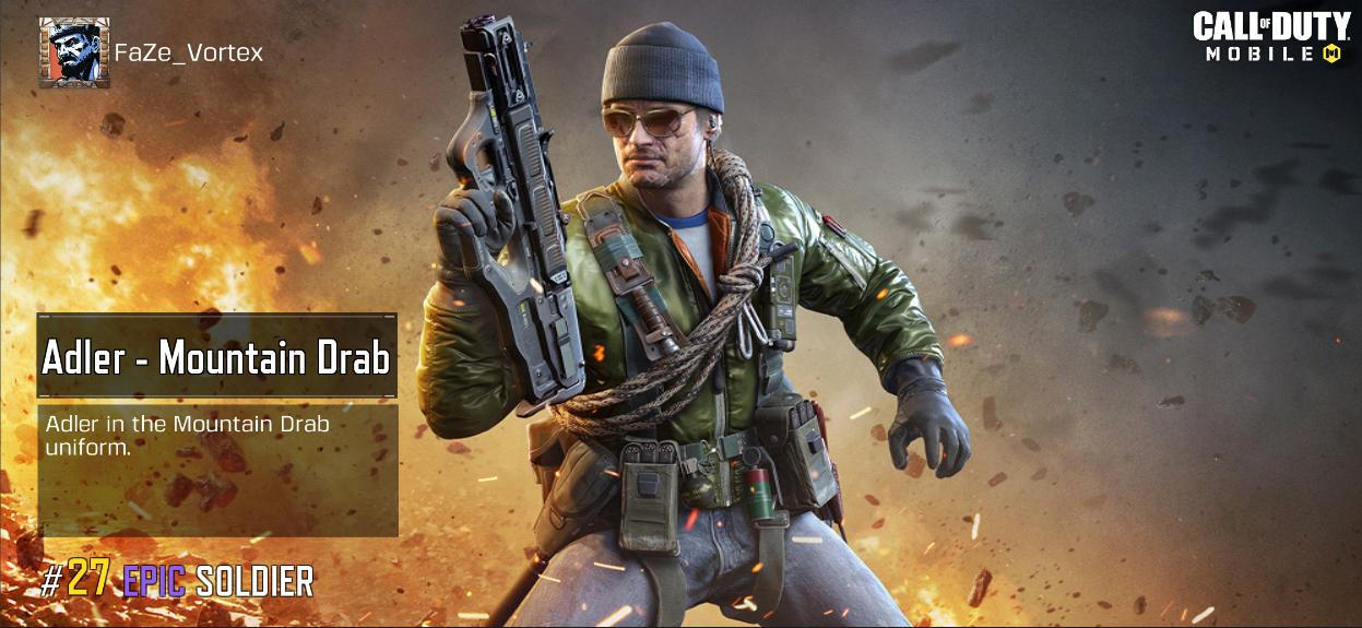 Adler - Mountain Drab (COD Mobile) ENG by alfo23 on DeviantArt