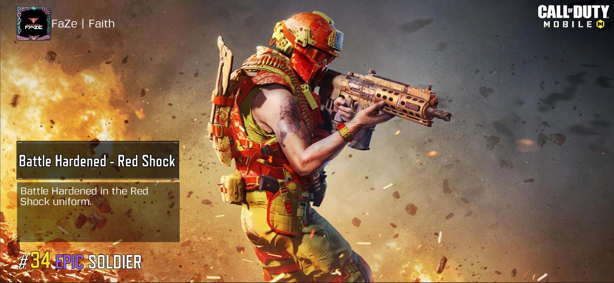 Call of Duty: Mobile - Battle Hardened Neon Fire Bundle DLC