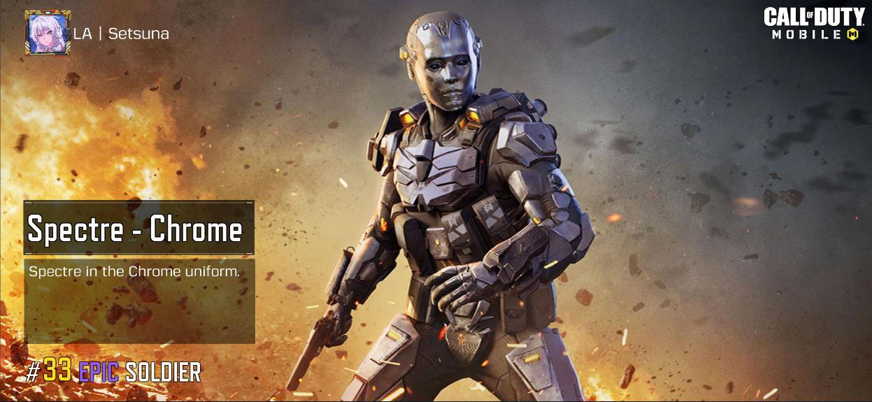 Spectre - Chrome (COD Mobile) by alfo23 on DeviantArt