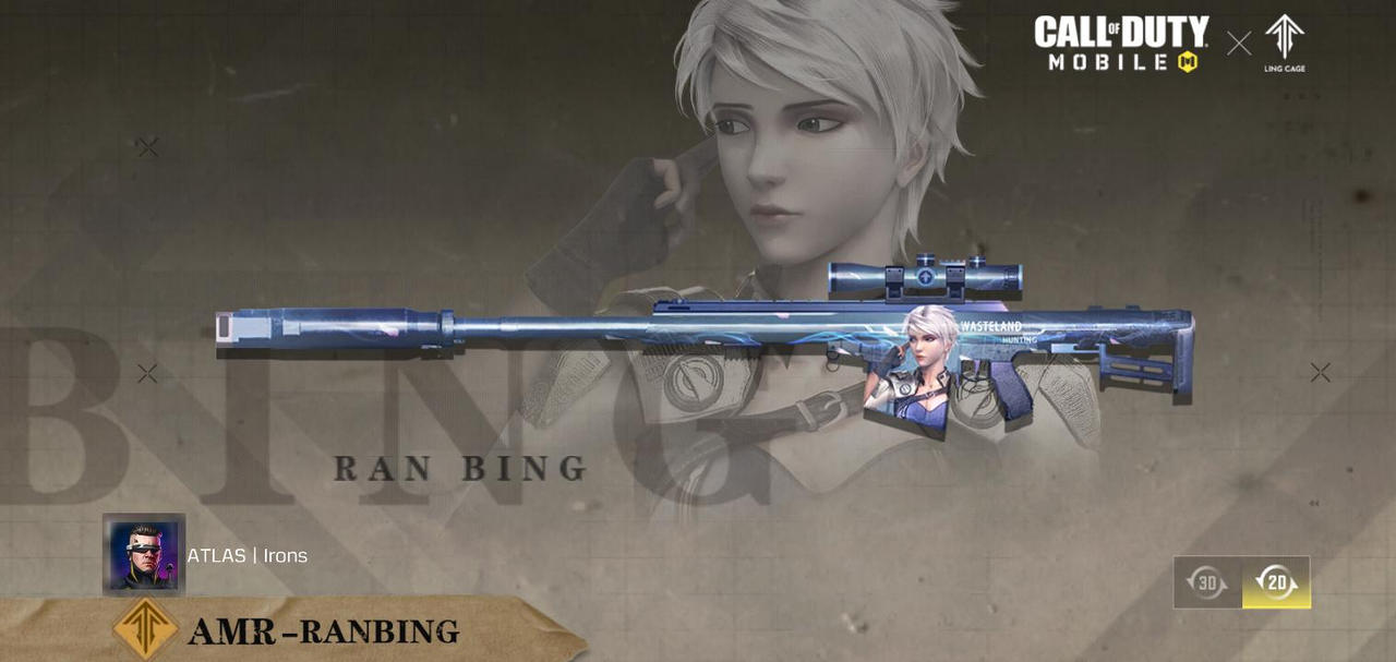 Rytec AMR - RANBING (CODM X LING CAGE) by alfo23 on DeviantArt