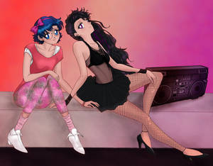 20th Century Senshi - 1980's Ami and Rei