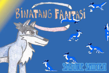 Shimeji download: Sazuke the Blue Wolf by Riffadewi05Anggie