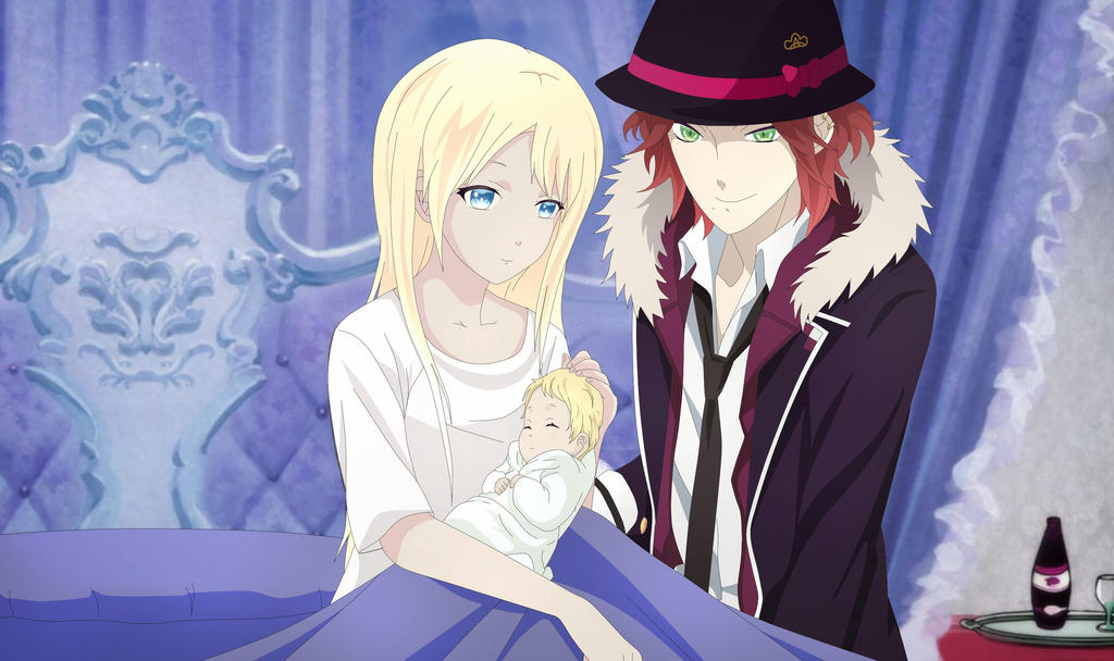 Laito X Aimi Little Family I Diabolik Lovers Oc By Forsakensinner On Deviantart