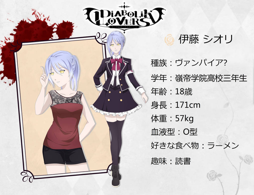 Diabolik Lovers Oc Shiori Ito By Forsakensinner On Deviantart Diabolik Lovers Oc Shiori Ito By Forsakensinner On Deviantart
