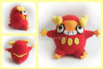 Darumaka Amigurumi by Karingurumi