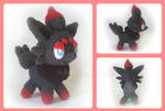 Zorua Amigurumi by Karingurumi