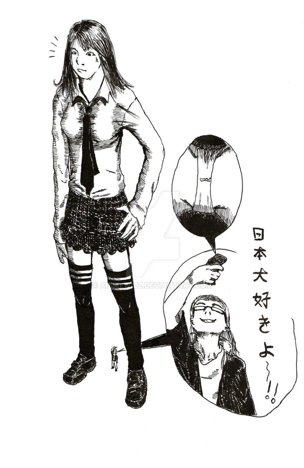 Giant Zombie Japanese Girl By Animewizz On Deviantart Giant Zombie Japanese Girl By Animewizz On Deviantart
