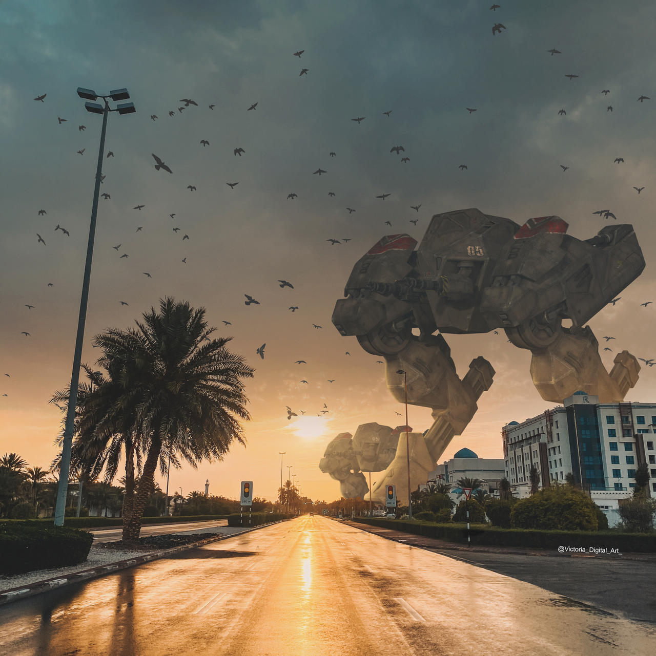 Robot Victoria Deviantart Robot invasion by victoria-graphiste on DeviantArt