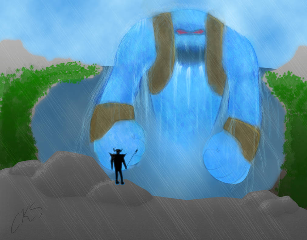 Water Colossus -Giant by CkayShirley on DeviantArt