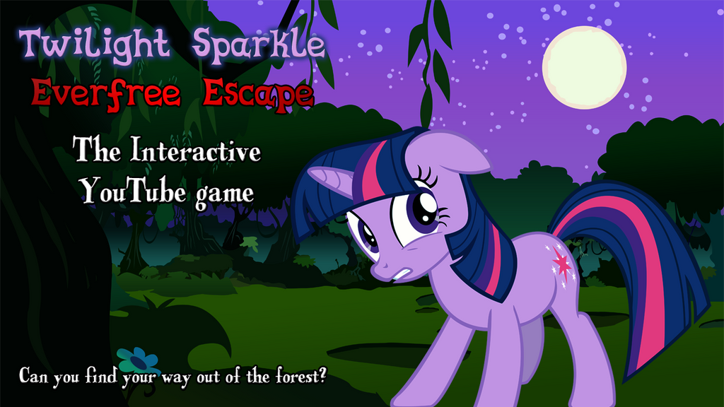 Twilight Sparkle Everfree Escape Interactive by kwark85 on DeviantArt
