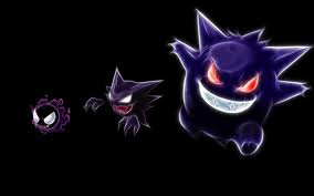 Gastly Haunter Gengar