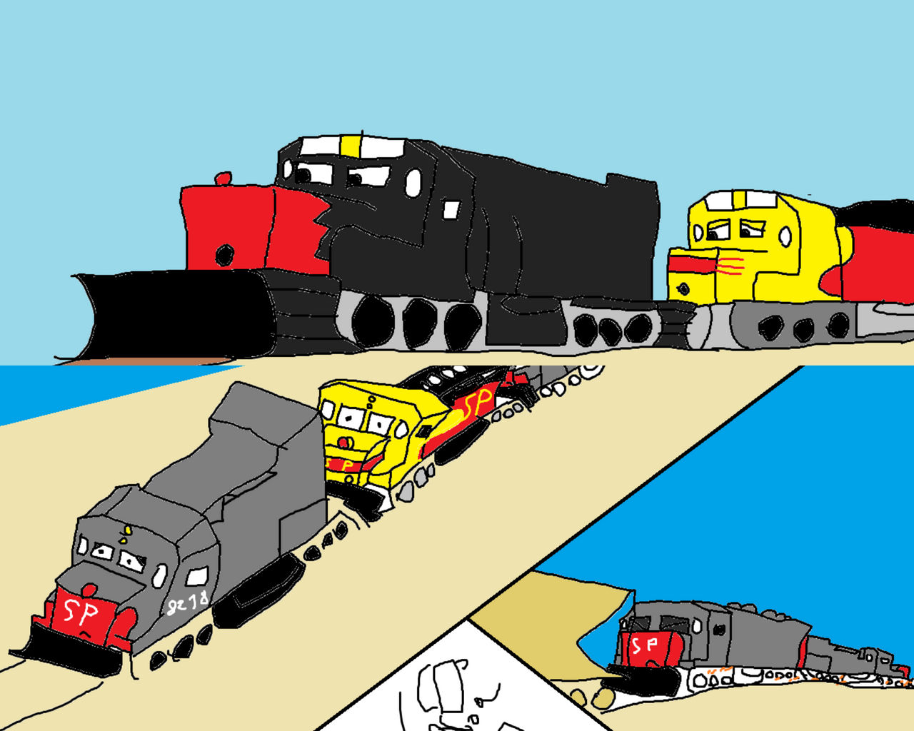 Cajon Pass Runaway Train 1996 at Dan Washington blog