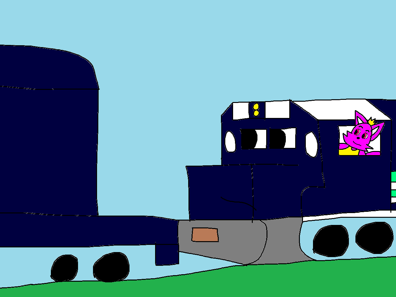Pulling a breakdown train by FoxFanArts on DeviantArt