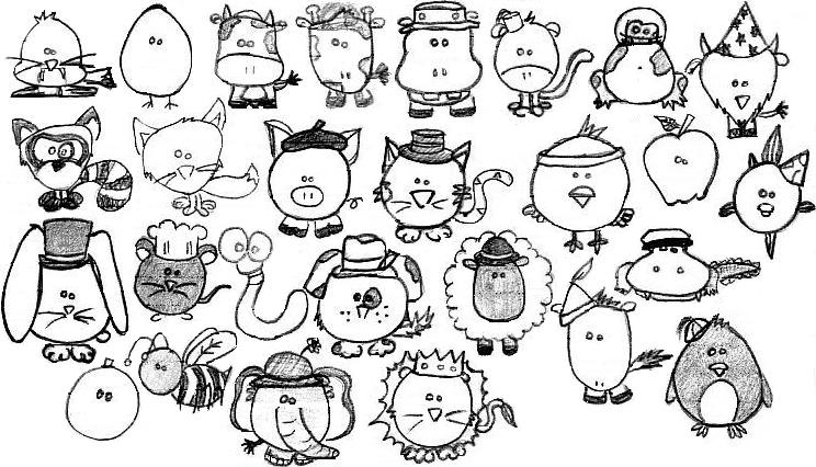 circle animals by frustrated-guitarist on DeviantArt circle animals by frustrated-guitarist on DeviantArt