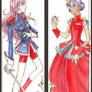 Utena and Anthy Bookmarks