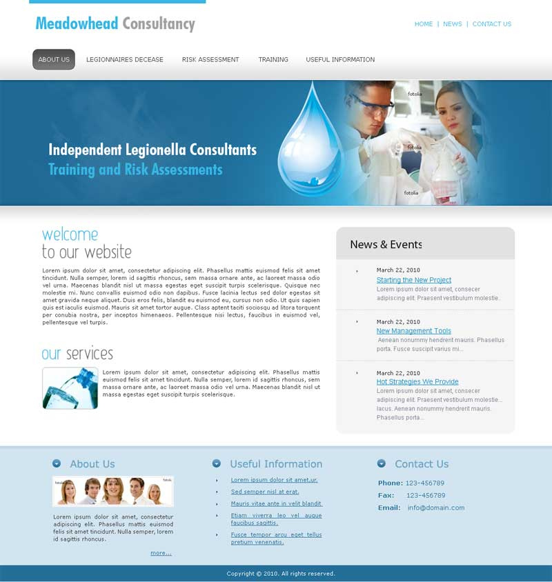 Meadowhead Consultancy website