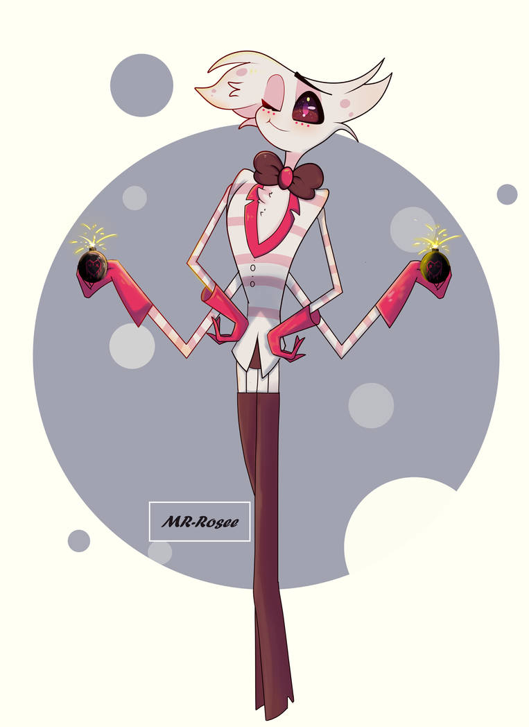 Hazbin hotel - Angel Dust by MR-Rosee on DeviantArt