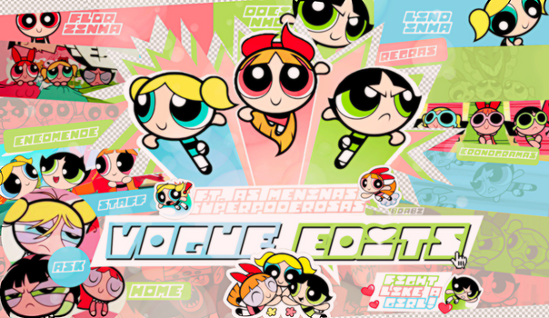 Header Vogue Edits | Powerpuff Girls