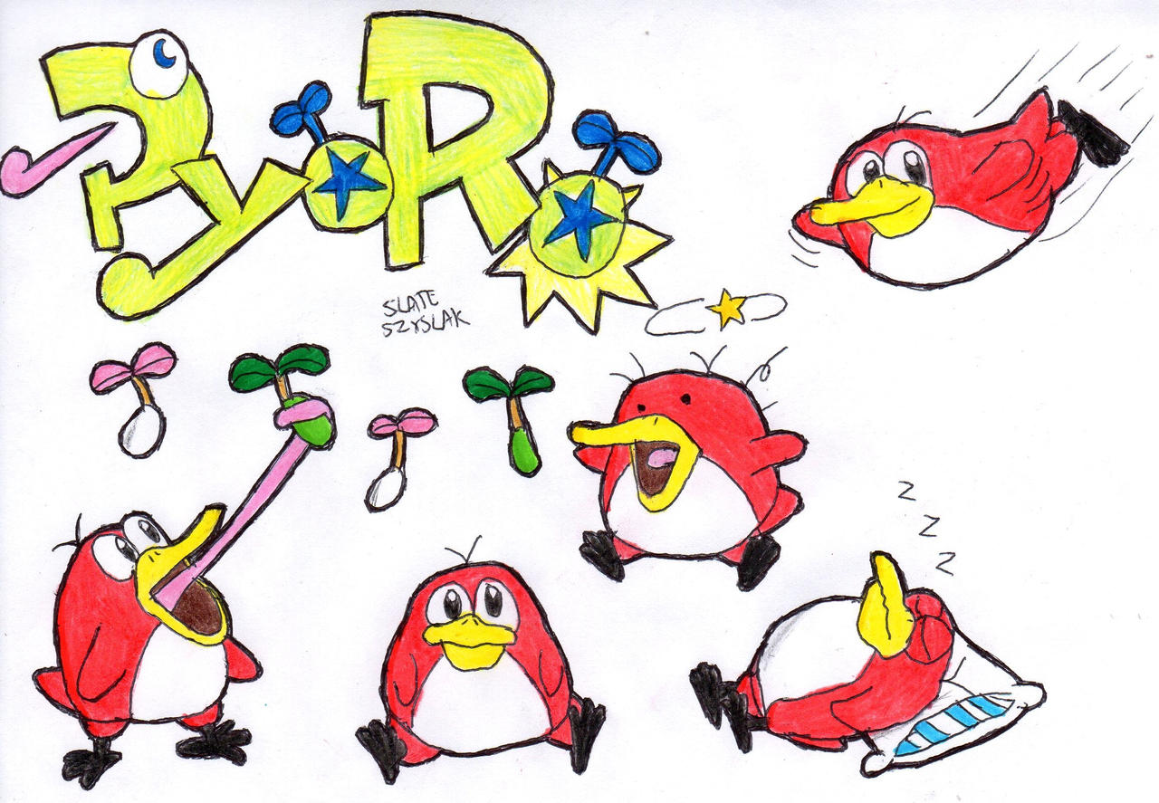 Some Pyoro doodles by SlateSzyslak on DeviantArt