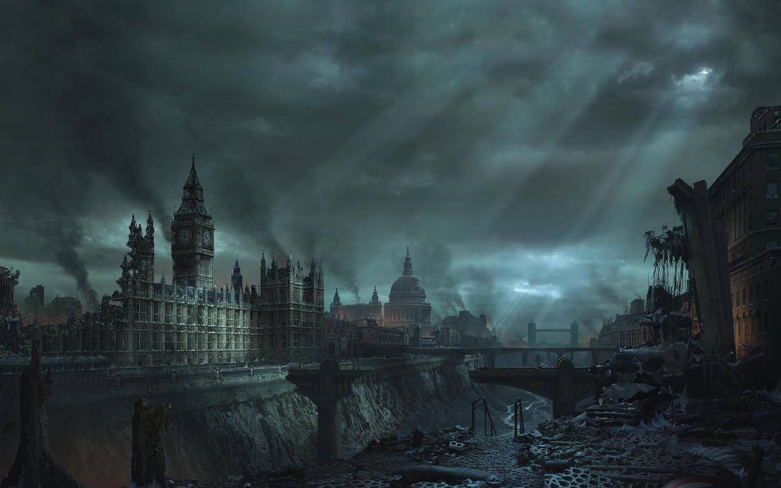 London Destroyed Wallpaper by Wulfei on DeviantArt