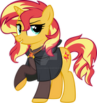 Sunset Shimmer : The repented student by Tales-Fables