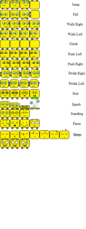 Block Guy Sprite Sheet