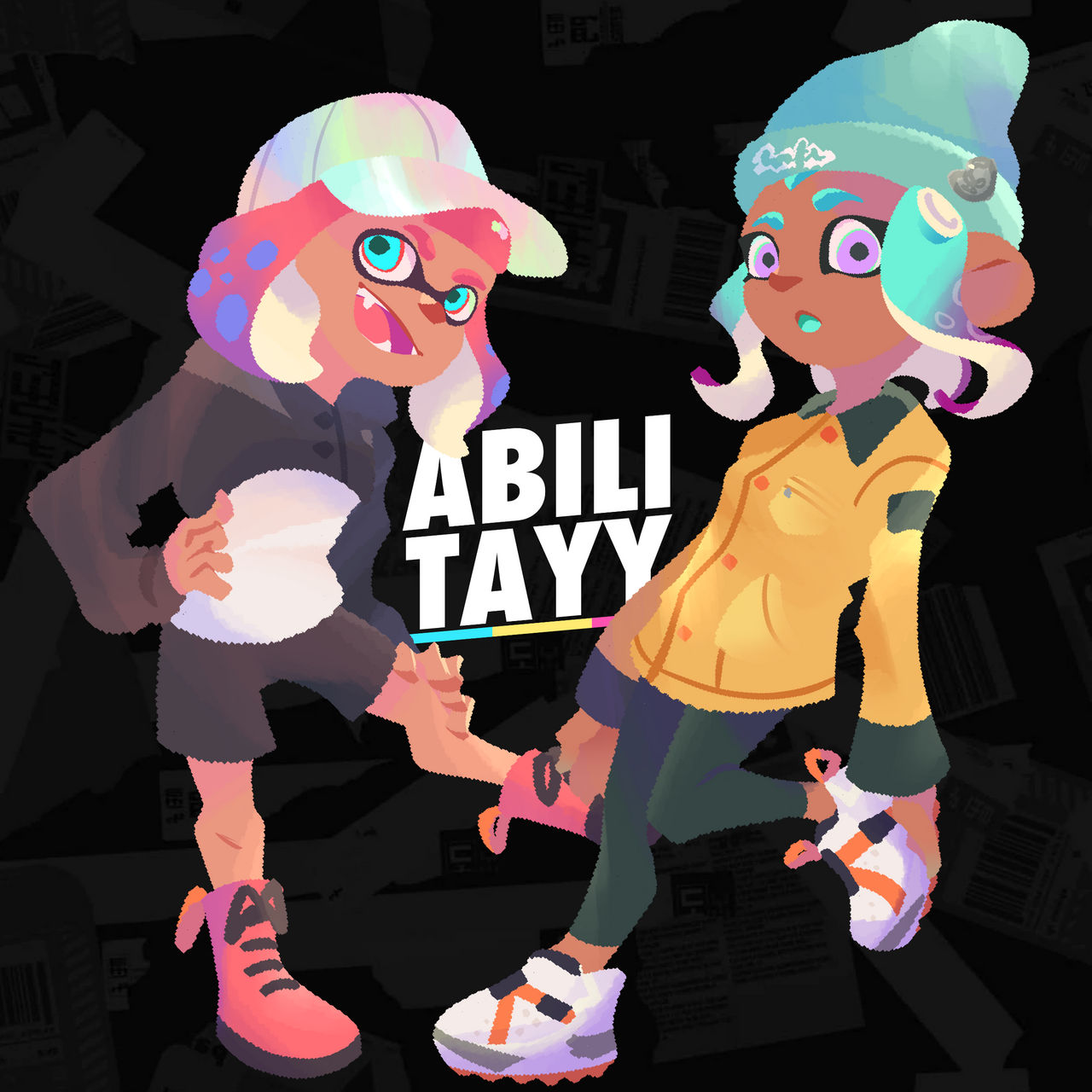 Splatoon Partners Commission - Splatoon 3 Pair by abilitayy on DeviantArt
